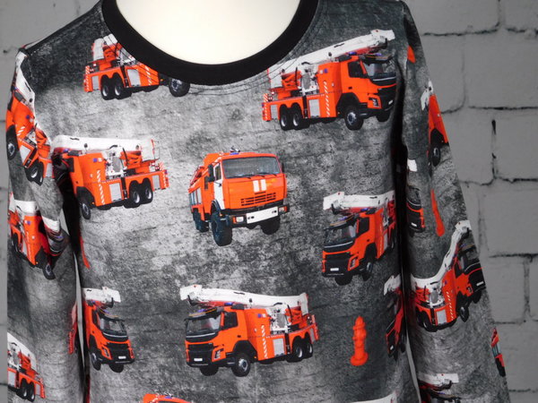 Feuerwehr Kinder Shirt - geeignet für Wäschetrockner