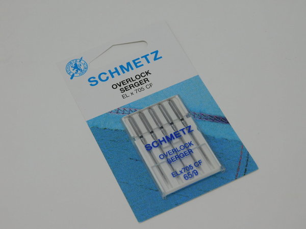 Schmetz Overlock Serger EL X 705 CF Nadeln 65/9