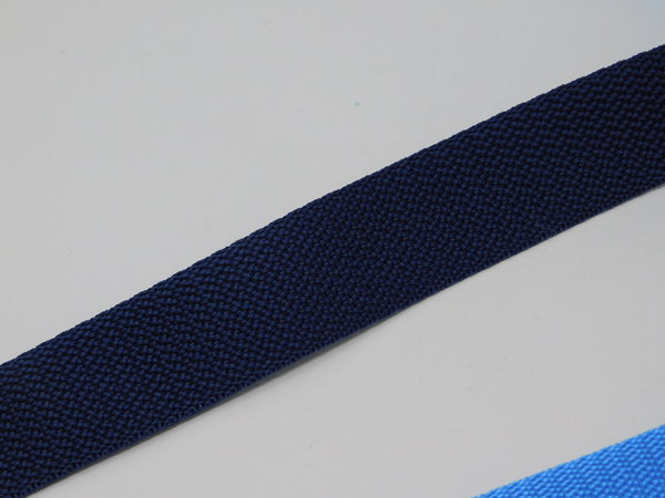 Gutband 30mm breite - 1,2mm dunkelblau - annettes-shop